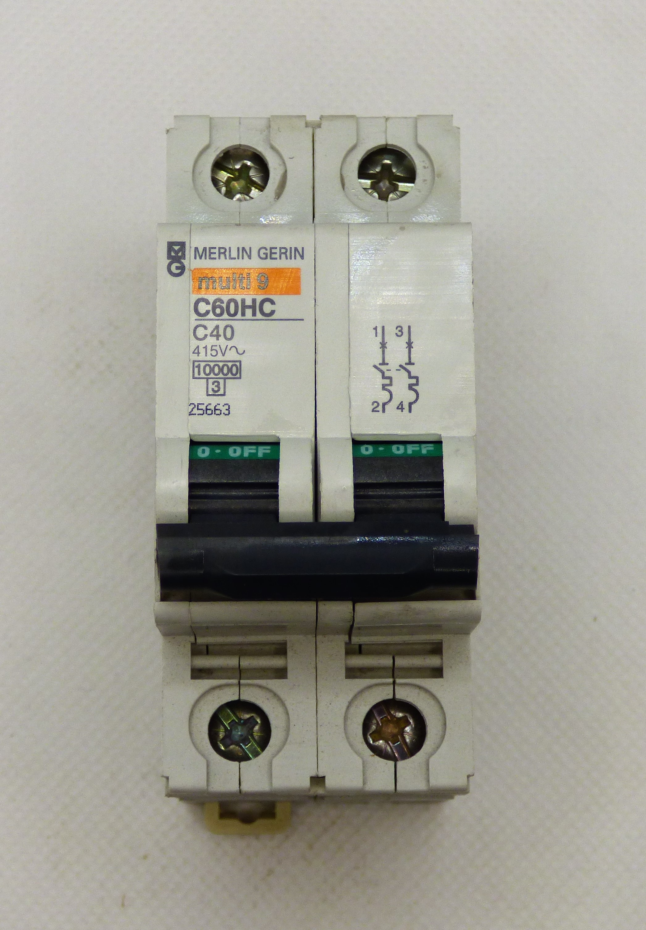 2P 40A TYPE C MCB 2P 40A TYPE C MCB